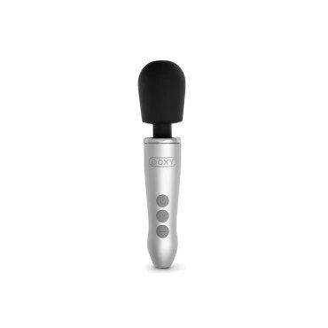 Doxy Go Brushed Metal Mini Wand Vibrator