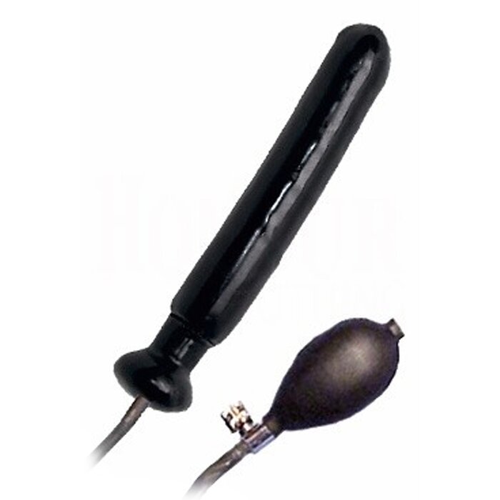 Moulded Rubber Thin Pump-Up Dildo