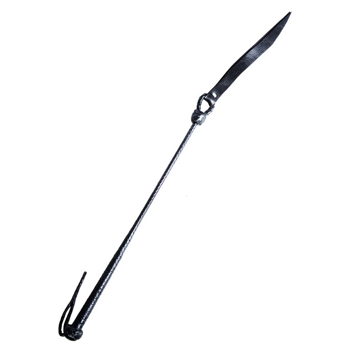 Snake Tongue Flogger Black