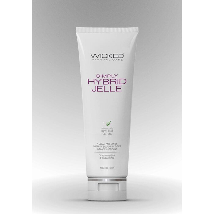 Wicked Simply Hybrid Jelle Lubricant - 4 oz.