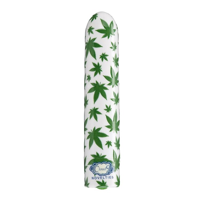 420 Slim Vibe Cannabis Leaf