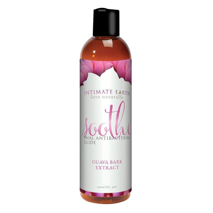 Intimate Earth Soothe Anal Anti-Bacterial Glide - 4 oz.