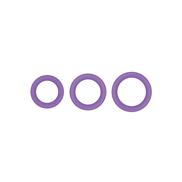 Firefly Halo Glow in the Dark Cockring - Medium - Purple
