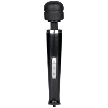 Charmed Black Grande Luxury Rechargeable 10-Speed Wand Massager