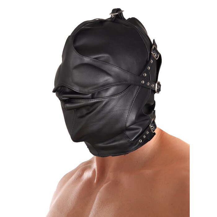 Leather Asylum Hood