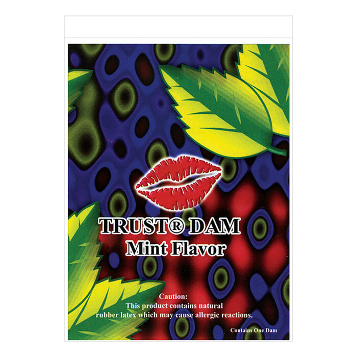 Trust Dam Latex Dental Dam - Mint