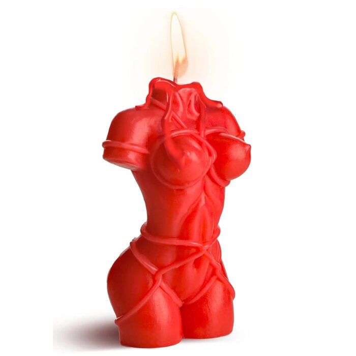 Bound Goddess Drip Candle - Red