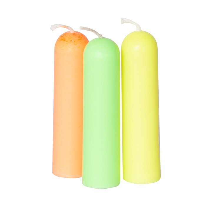 UV Wax Play Candles 3 Pack