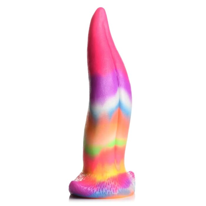 Creature Cocks - Unicorn Tongue - Glow-in-the-Dark Silicone Dildo
