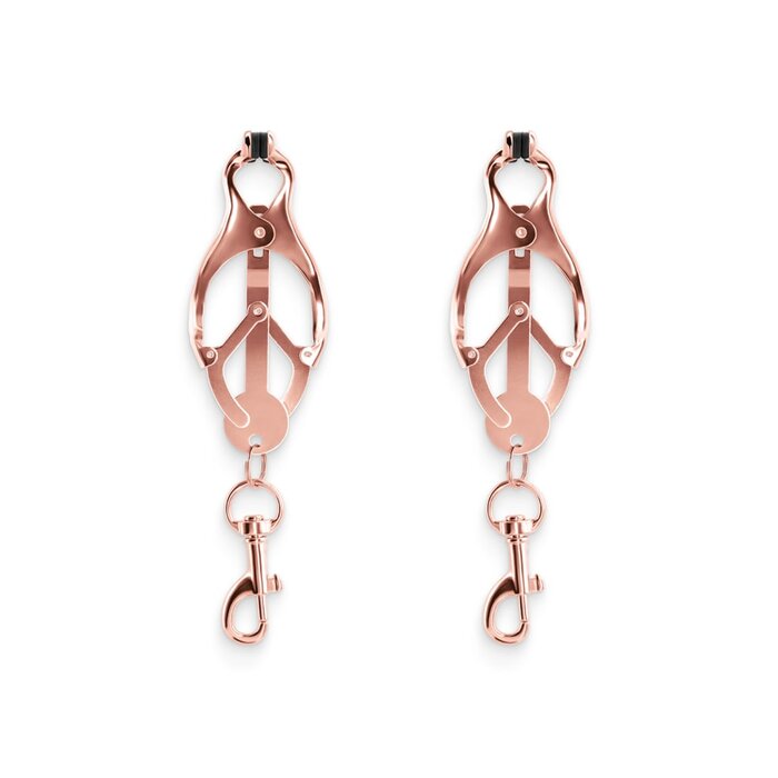 Bound Nipple Clamps - C3 - Rose Gold