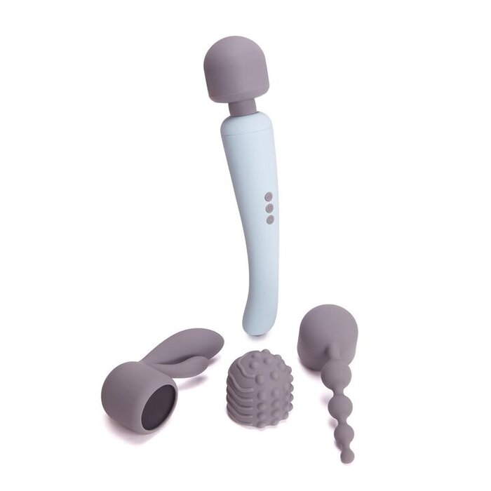 Ann Summers Power Massage Wand Vibrator Set with 3 Interchangeable Attachments