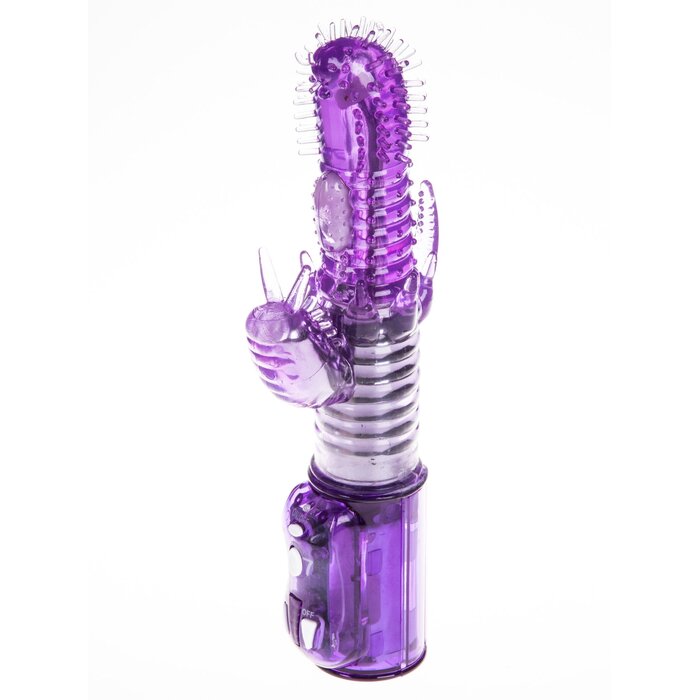 Purple Jessica Rabbit Duo Stimulation Vibrator