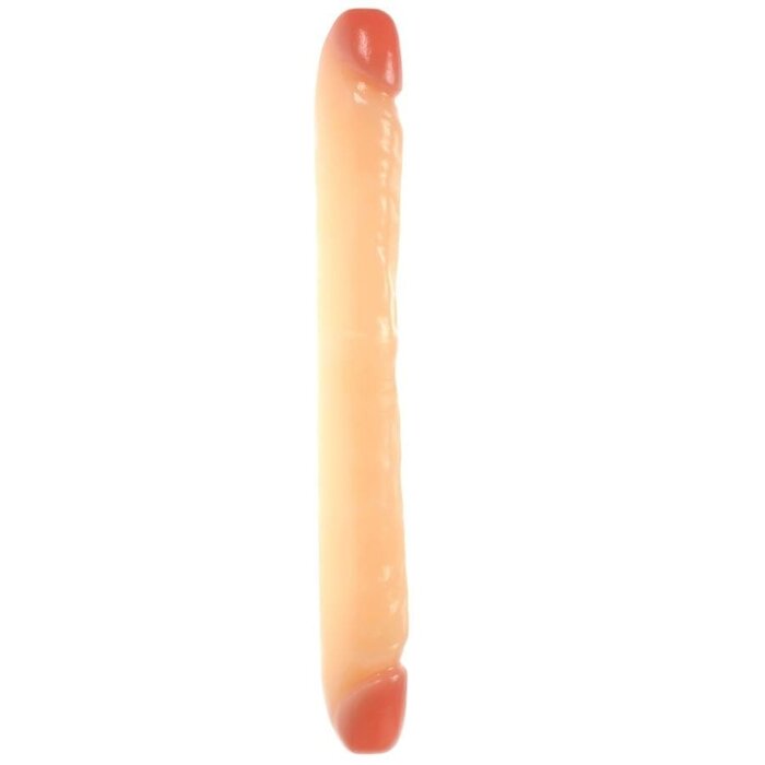 Me You Us Twelve Double Dong Flesh 12in Double-Ended Dildo - 12 inch, Realistic
