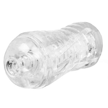 Boss Ice Blizzard Clear Neutral Masturbator - 7 Inch
