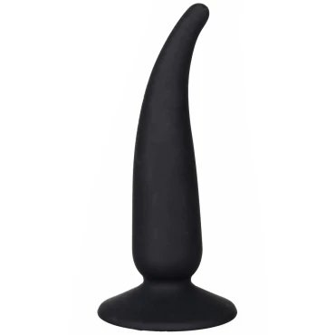 On Point Black Silicone G-Spot & P-Spot Stimulator