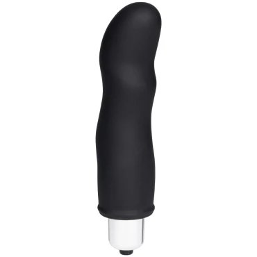 MultiShiver 10-Speed Black Silicone Deep-Spot Vibrator