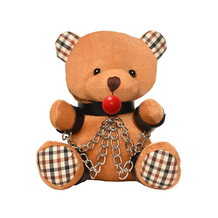Gagged Teddy Bear Plush