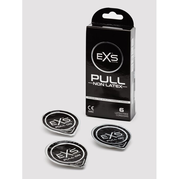 EXS PULL Latex Free Condoms (6 Pack)