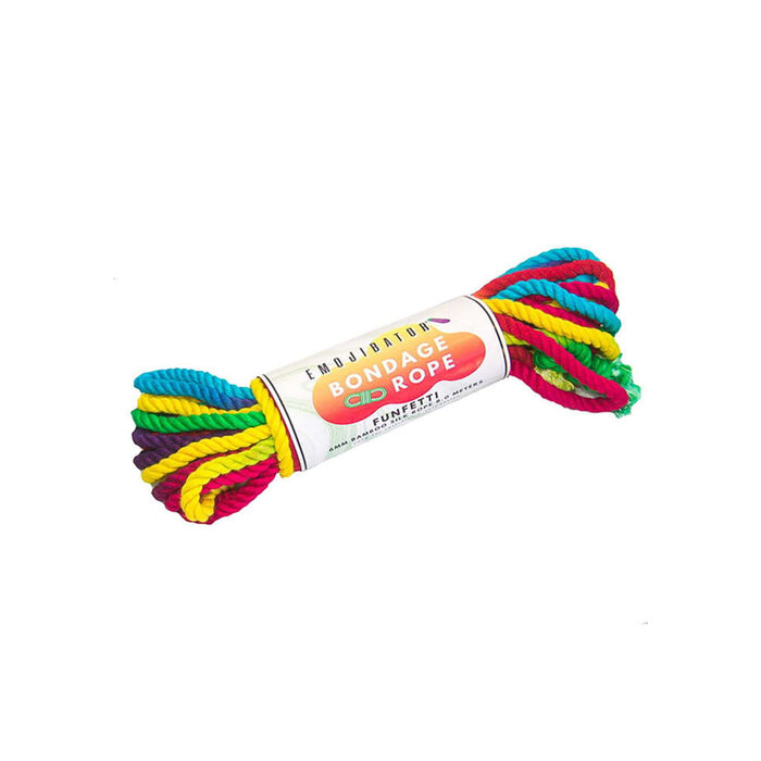 Funfetti Rainbow Bondage Rope