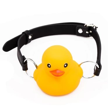 Rubber F*cky Squeaky Duck Mouth Gag