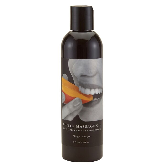 Earthly Body Edible Massage Oil - Mango - 2 oz.