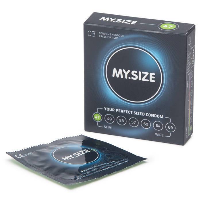 MY.SIZE 47mm Snug Condoms (3 Pack)