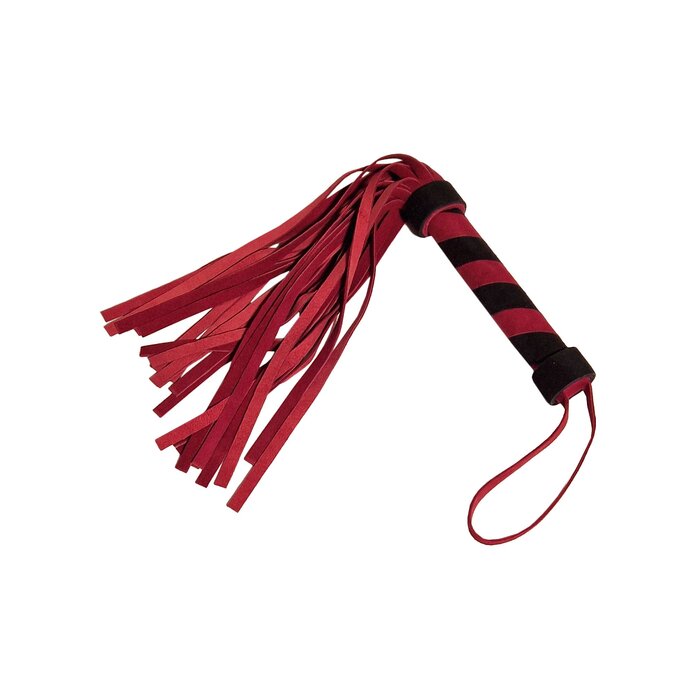 Sensual Suede Flogger Burgundy