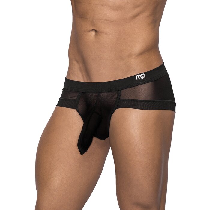 Micro Mini Hose Short - Black