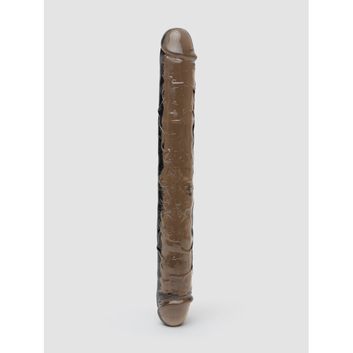 BASICS Realistic Double-Ended Dildo 12 Inch - Black