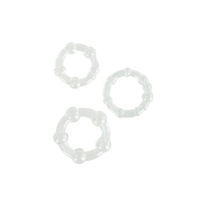 Island Cockrings 3 Pack - Clear