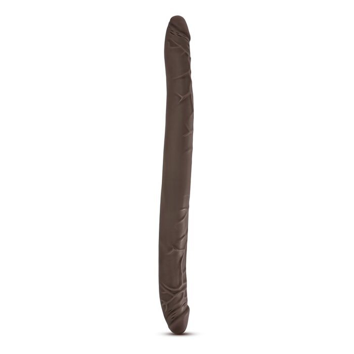 Dr. Skin - 16 Inch Double Dildo - Chocolate