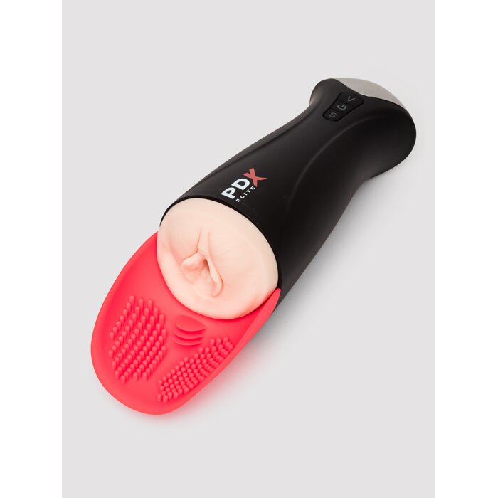 PDX Elite Fuck-O-Matic Pro XL Realistic Suction Masturbator - Flesh Pink