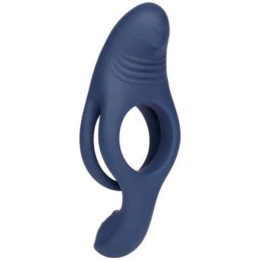 Power-Boost 10 Speed Dual-Motor Vibrating Cock Ring & Ball Stim