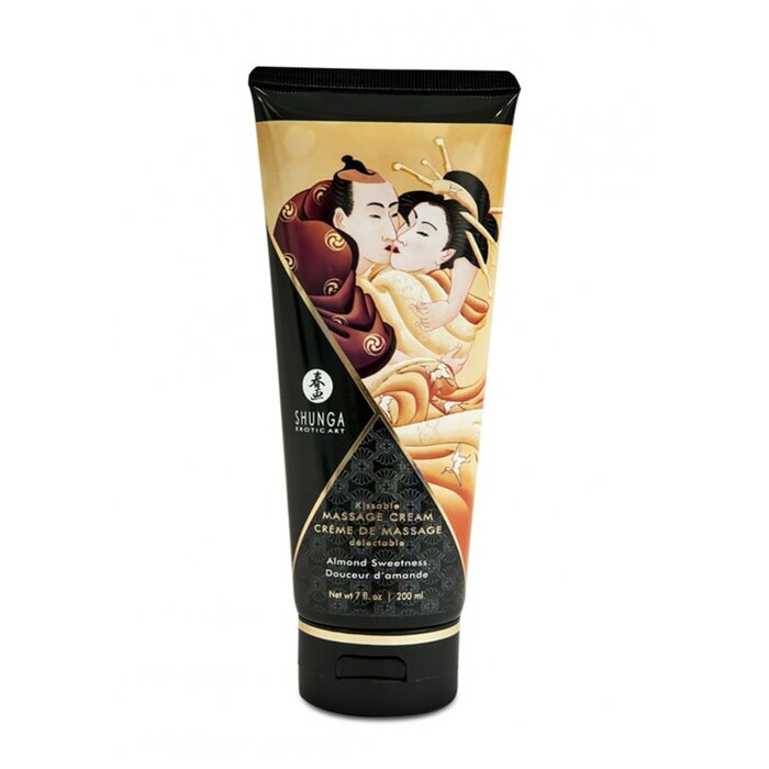 Shunga Kissable Massage Cream - Almond Sweetness 7 oz.