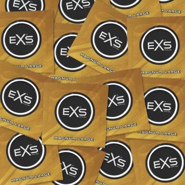 EXS Magnum Large Condom Bundle - 25 Pack