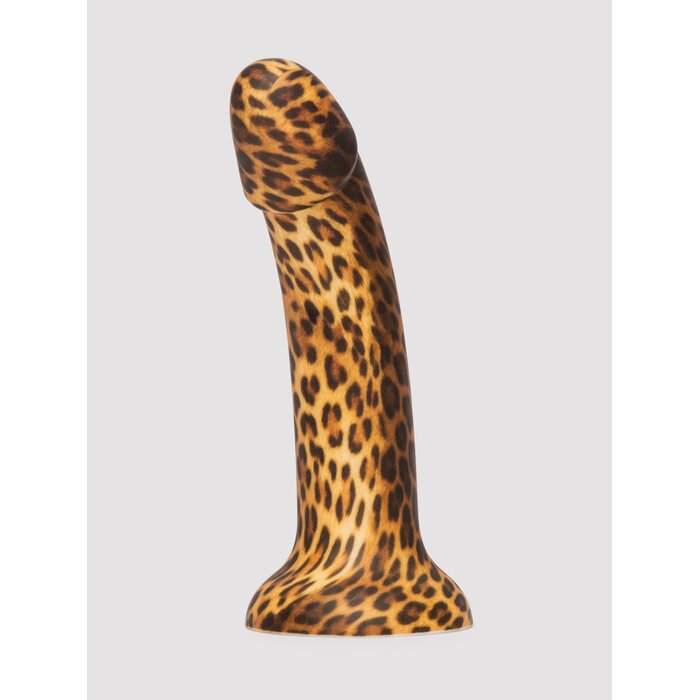 Leopard Print Silicone Dildo 7 Inches - Various