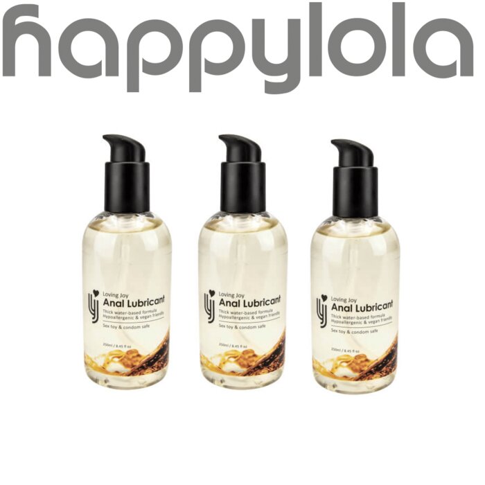 3 x Anal Lubricant by Loving Joy