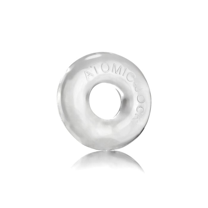 Do-Nut-2 Large Atomic Jock Cock Ring - Clear