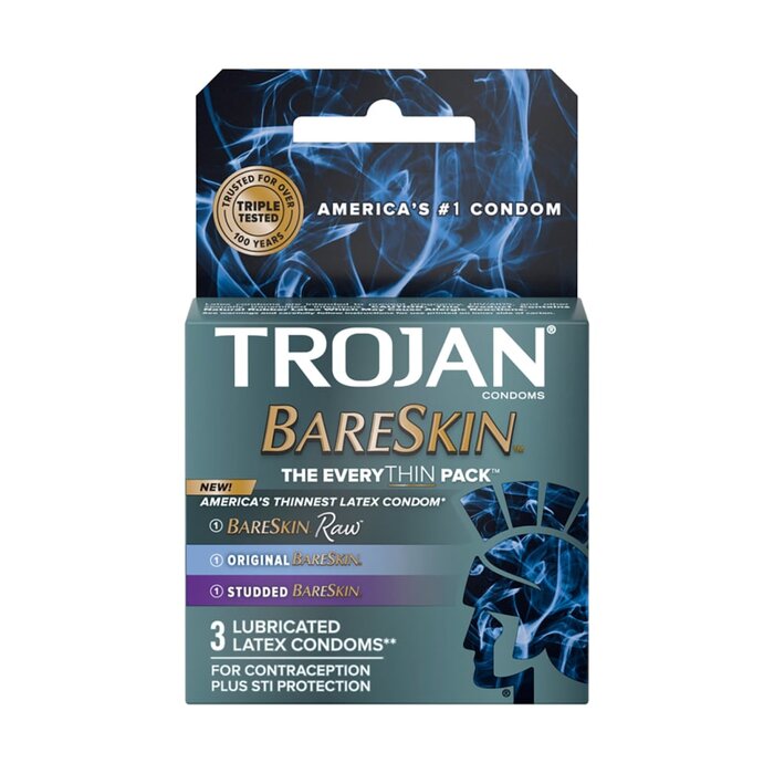 Trojan BareSkin EveryTHIN Pack - 3 Pack
