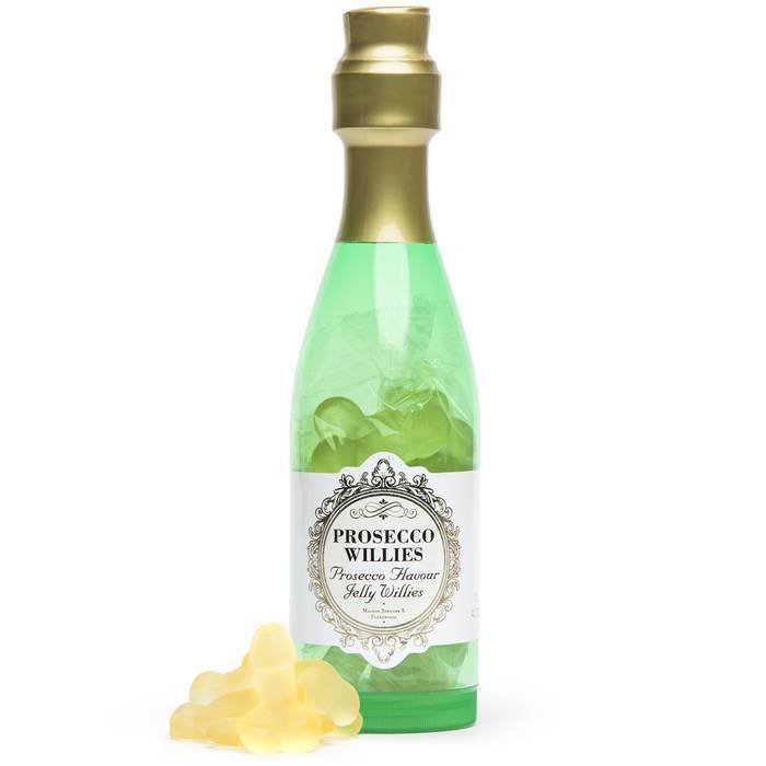 Prosecco Flavour Jelly Willies 120g