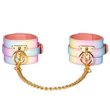 Sugar Rush Rainbow Glitter Handcuffs