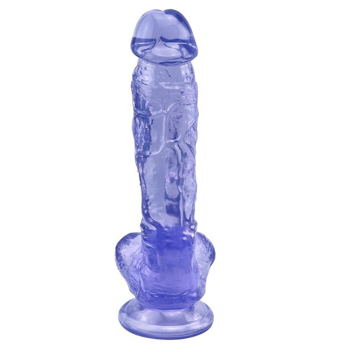 Spanksy 9-Inch Blue Suction Base Dildo for Thrilling Pleasure