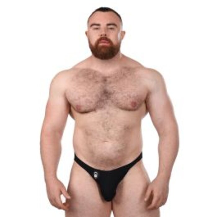 DARKROOM Violation Thong - Black