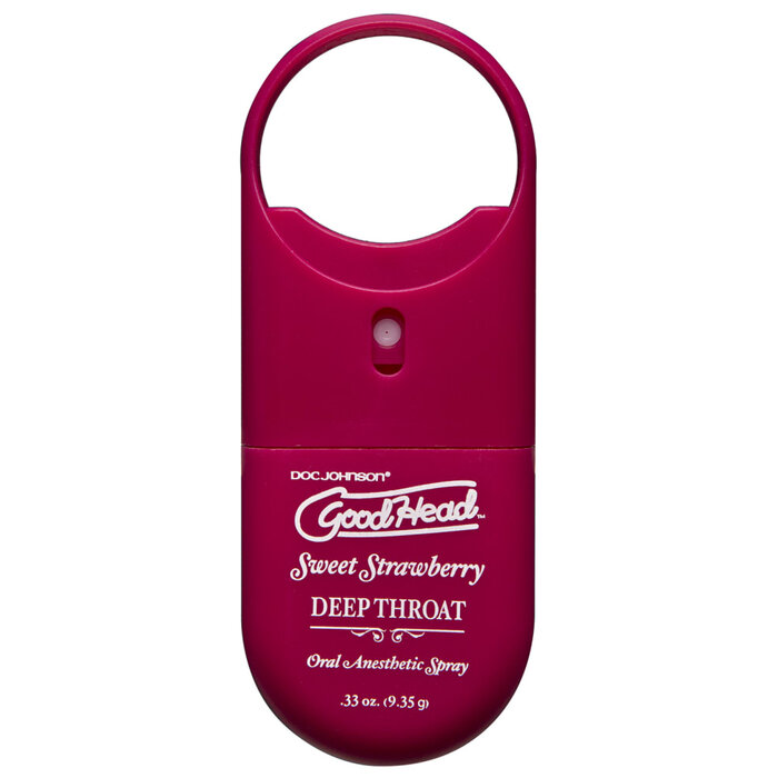GoodHead™ Deep Throat Spray To-Go - Sweet Strawberry