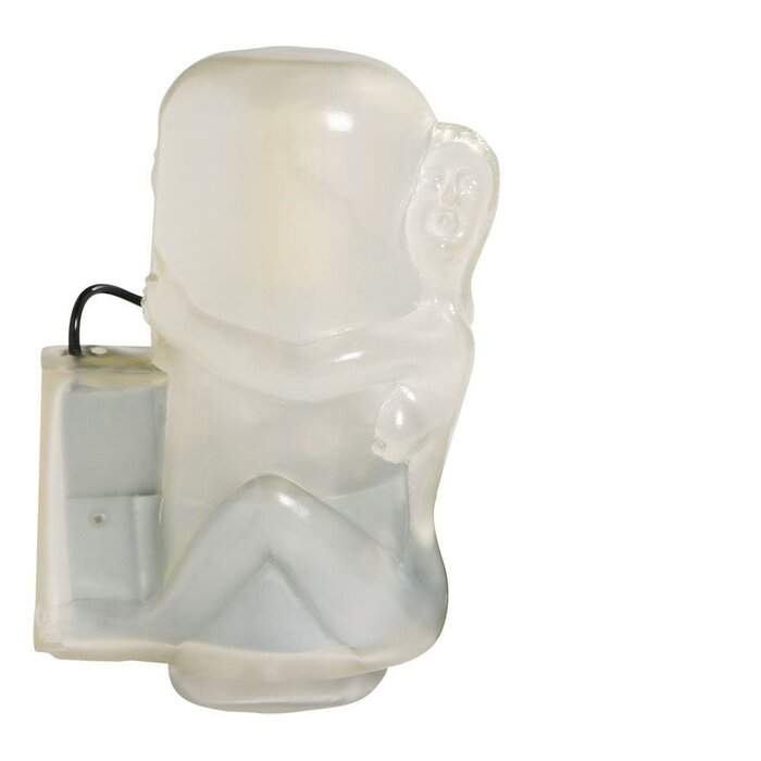Linx Turbo Stroker Vibrating Masturbator White - Male Masturbator, Vibrating