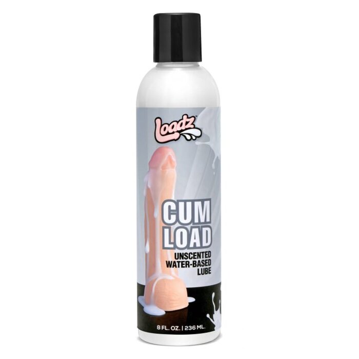 Loadz Cum Load Unscented Water-Based Lube - 8 oz.