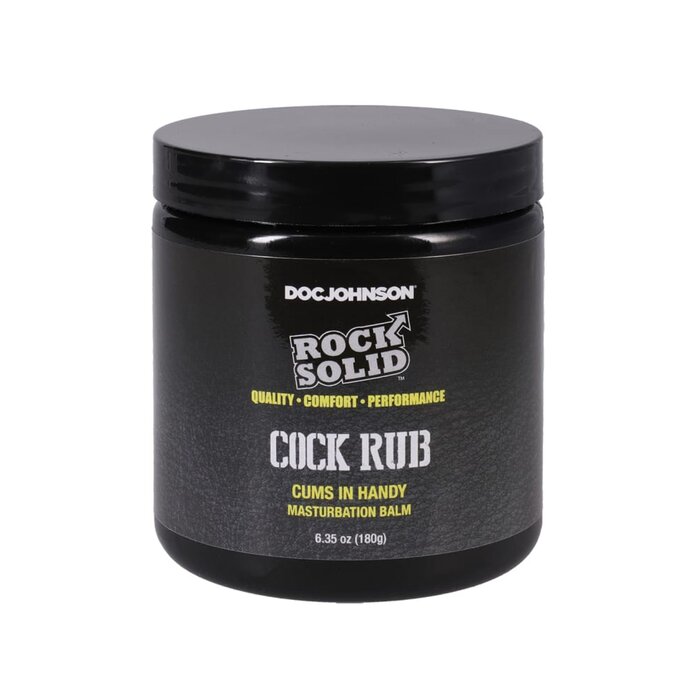 ROCK SOLID Cock Rub - Cums In Handy - 6.35 oz.