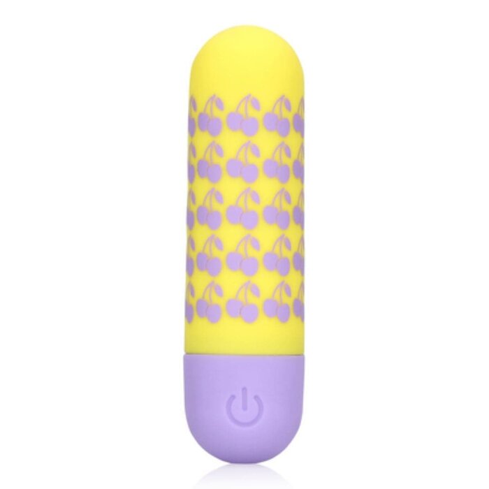 S-Line I Cherryish You Bullet Vibrator Yellow Purple - Vibrator