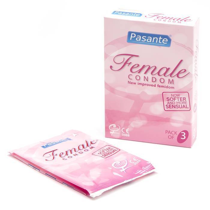 Pasante Female Condoms (3 Pack)