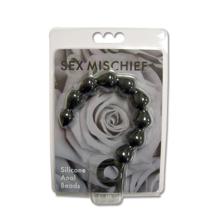 High-Quality Black Silicone Anal Butt Beads for Ultimate Pleasure